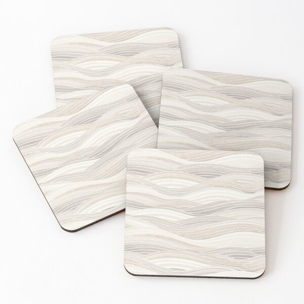 Item preview, Gentle Tide Pattern with Flowing Curves designed and sold by mari0n980.