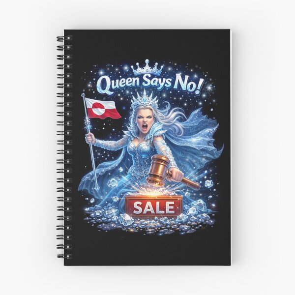 Item preview,  Ice Queen Gavel No Sale Greenland Queen Says No Protest Fantasy Tee designed and sold by JaaCreativeShop.