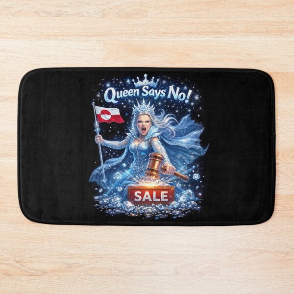 Item preview,  Ice Queen Gavel No Sale Greenland Queen Says No Protest Fantasy Tee designed and sold by JaaCreativeShop.