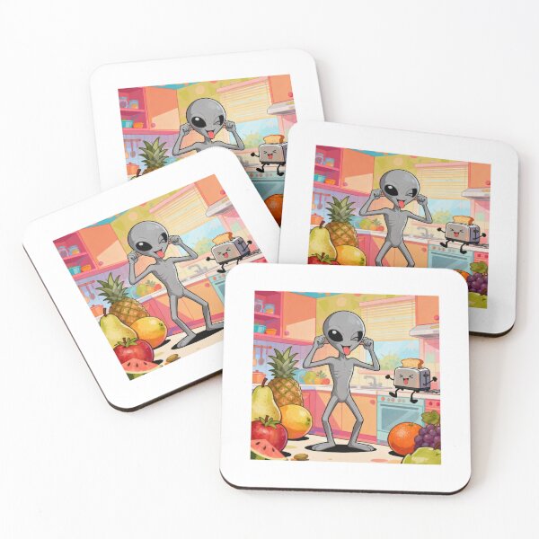 Item preview, Alien in kitchen designed and sold by Junior8902.