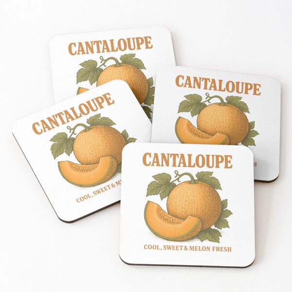 Item preview, Cantaloupe Cool Sweetness | Melon Fresh Summer Vibes | Light Refreshing Fruit Inspired Aesthetic Design designed and sold by PaintedPixels01.