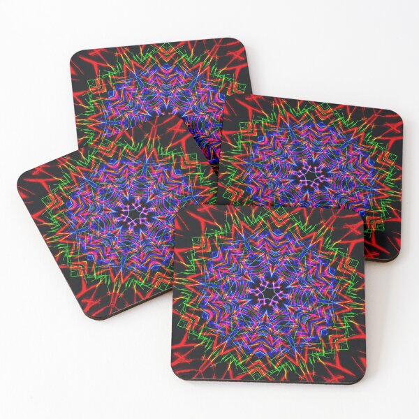 Item preview, Abstract Layered Electric Fractal 1 designed and sold by SXW Designs.