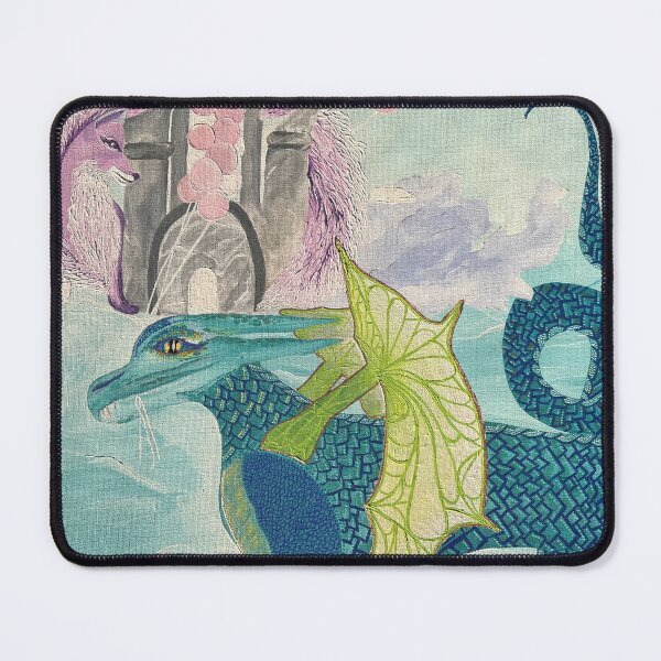 Item preview, Dragon: The Life I Want to Live • Fantasy Castle Guardian Art designed and sold by PeridotGypsy.