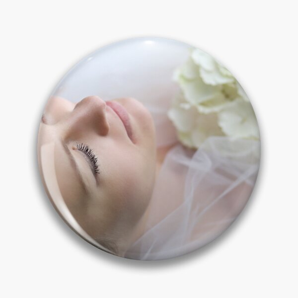 Item preview, A pretty woman in a white dress is lying on the floor. designed and sold by ewawrona.