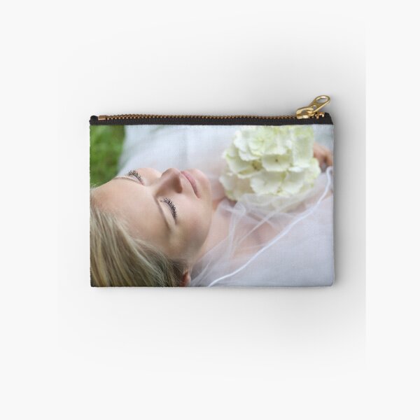 Item preview, A pretty woman in a white dress is lying on the floor. designed and sold by ewawrona.