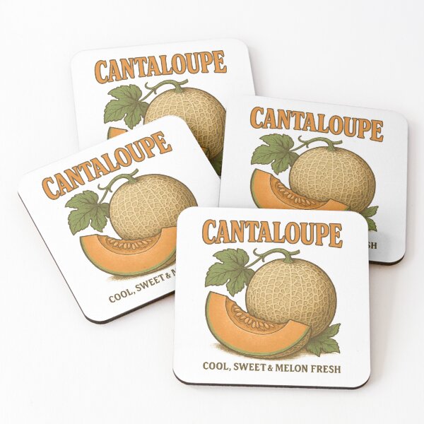 Item preview, Cantaloupe Cool Sweetness | Melon Fresh Summer Vibes | Light Refreshing Fruit Inspired Aesthetic Design designed and sold by PaintedPixels01.