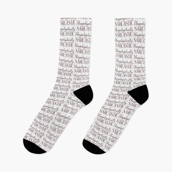 Item preview, Unapologetically Sarcastic - Bold Witty Typography Quote designed and sold by SholoStudio.