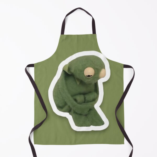 Item preview, Cute Sad Frog Relatable Mood Aesthetic  designed and sold by CourierPrime.
