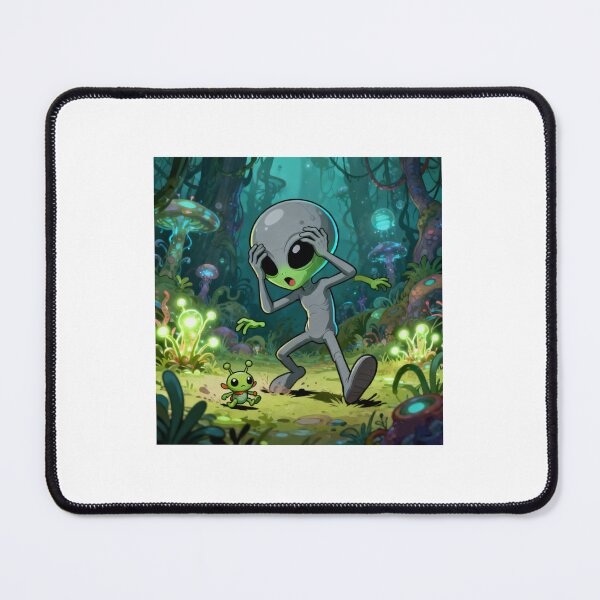 Item preview, Alien in the woods designed and sold by Junior8902.