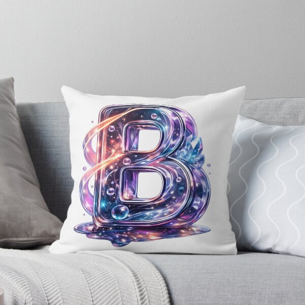 Item preview, 3D Galaxy Letter B Crystal designed and sold by Lilou Art Shop.