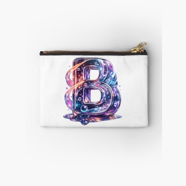 Item preview, 3D Galaxy Letter B Crystal designed and sold by Lilou Art Shop.