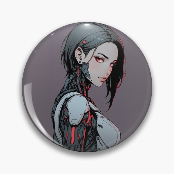 Item preview, Cyborg Girl designed and sold by ArtCraftLab.