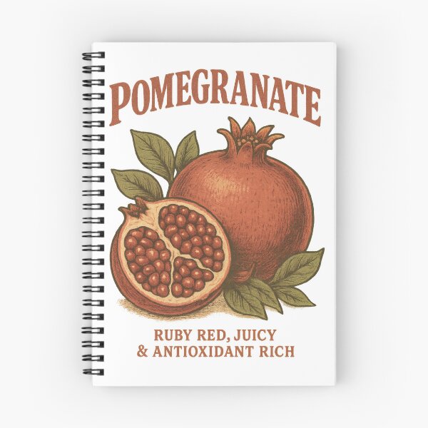 Item preview, Pomegranate Ruby Red Power | Juicy Antioxidant Rich Essence | Bold Luxurious Fruit Inspired Aesthetic Design designed and sold by PaintedPixels01.
