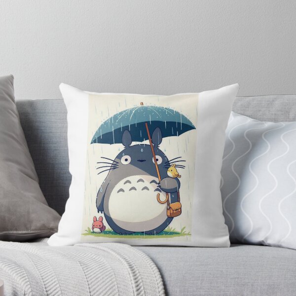 Item preview, wall art totoro, Studio Ghibli-inspired magic designed and sold by Med-th-ewolf.