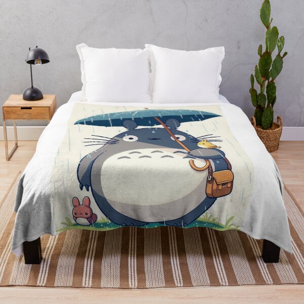 Item preview, wall art totoro, Studio Ghibli-inspired magic designed and sold by Med-th-ewolf.