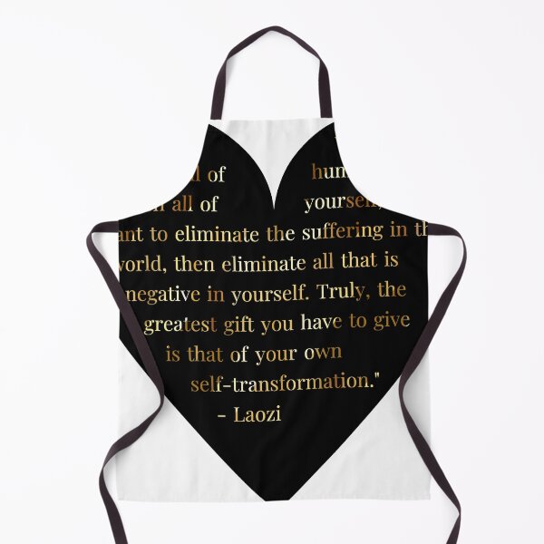 Item preview, Laozi Quote in Heart with Gold Gradient Text designed and sold by TheIconSmith.