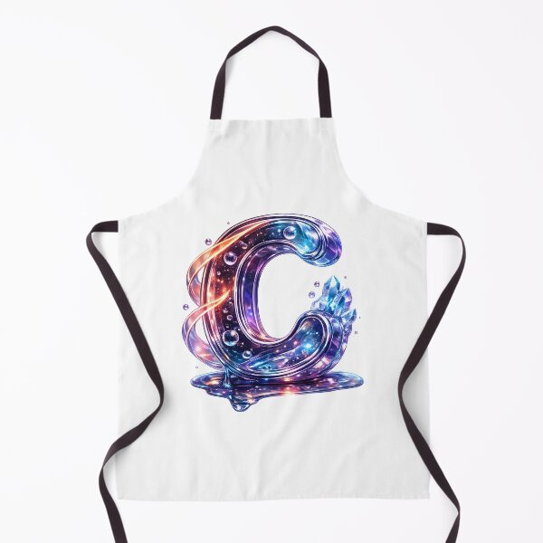 Item preview, 3D Galaxy Letter C Crystal designed and sold by Lilou Art Shop.