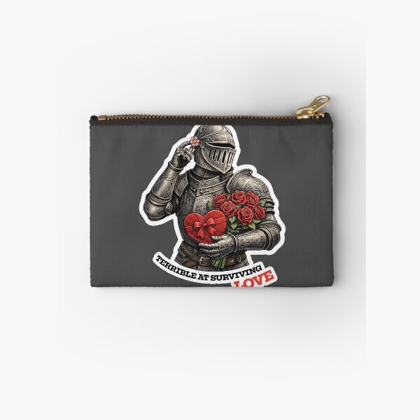 Item preview, Terrible at Surviving Love – Romantic Knight Illustration designed and sold by Sepinik.