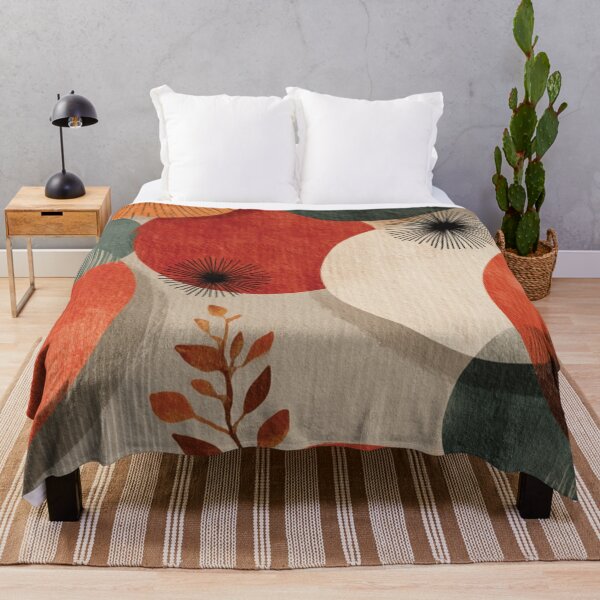 Item preview, Earthy Textured Abstract Dandelion and Circle Pattern designed and sold by DGtaLrtcom.