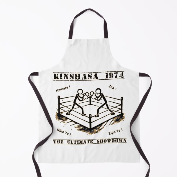 Item preview, Vintage Boxing Illustration – 1970s Fight Night in Kinshasa designed and sold by Karbonn16.