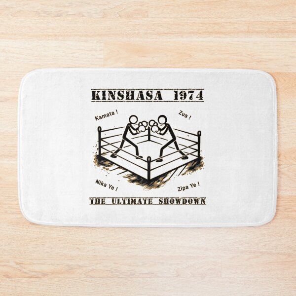 Item preview, Vintage Boxing Illustration – 1970s Fight Night in Kinshasa designed and sold by Karbonn16.