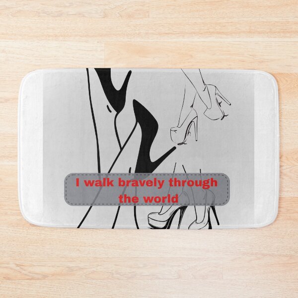 Item preview, I walk bravely through the world designed and sold by FashionEmilly.