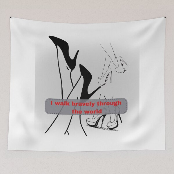 Item preview, I walk bravely through the world designed and sold by FashionEmilly.