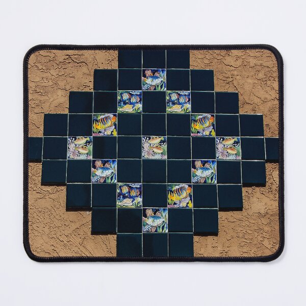 Item preview, Fish Squares designed and sold by heatherfriedman.