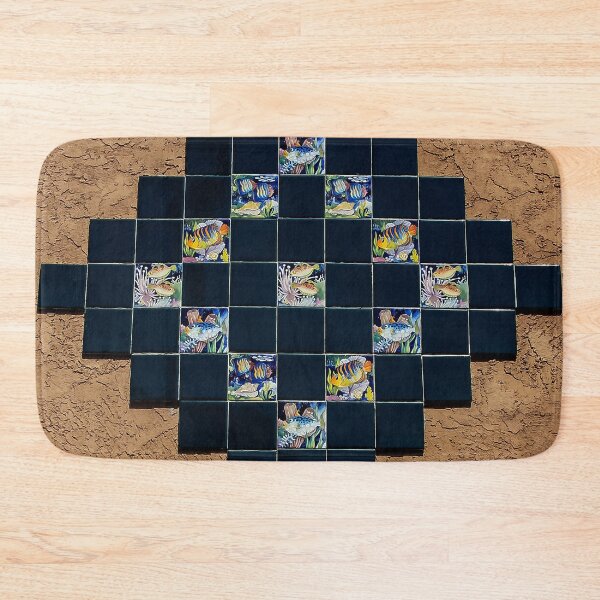 Item preview, Fish Squares designed and sold by heatherfriedman.