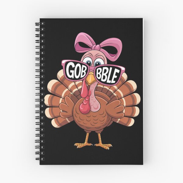 Item preview, Gobble Turkey Day Happy Thanksgiving Girls Kids designed and sold by DigitaldeligArt.