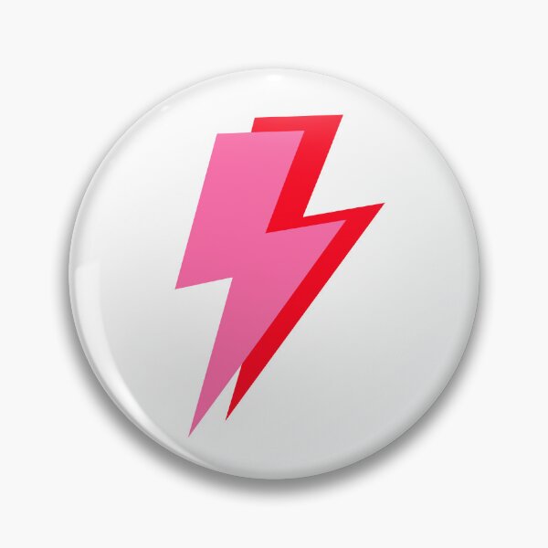 Item preview, Pink and Red Lightning  designed and sold by OneThreeSix.