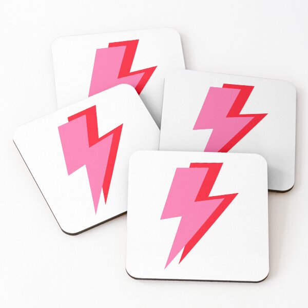 Item preview, Pink and Red Lightning  designed and sold by OneThreeSix.