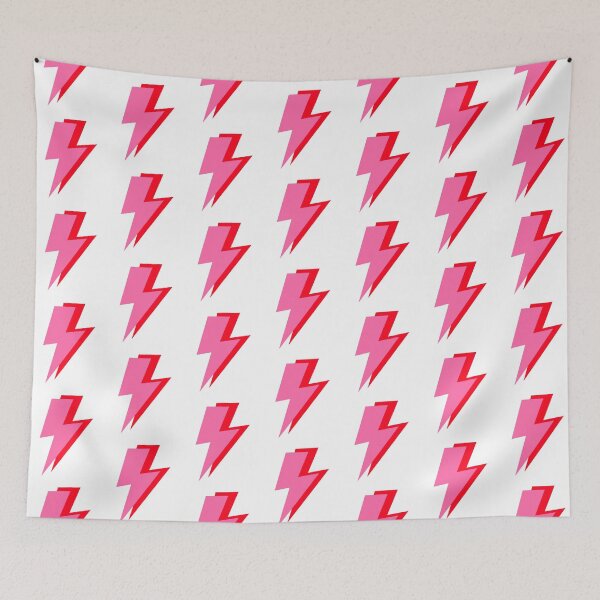 Item preview, Pink and Red Lightning  designed and sold by OneThreeSix.