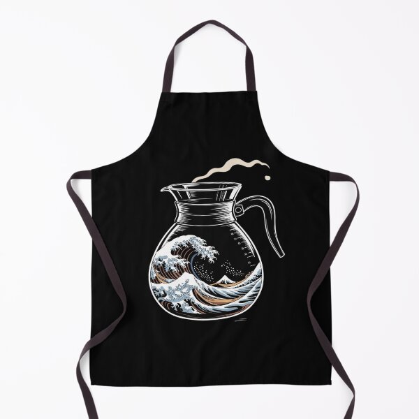 Item preview, Great Wave Of Coffee - Caffeine Lover Breakfast designed and sold by DigitaldeligArt.