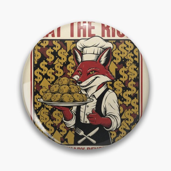 Item preview, Eat The Rich Poster designed and sold by mariam4Art.