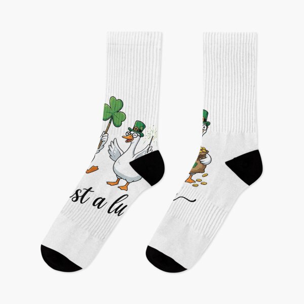 Item preview,  Just A Lucky Goose St Patrick’s Day Shamrock  designed and sold by Shivartdesign36.