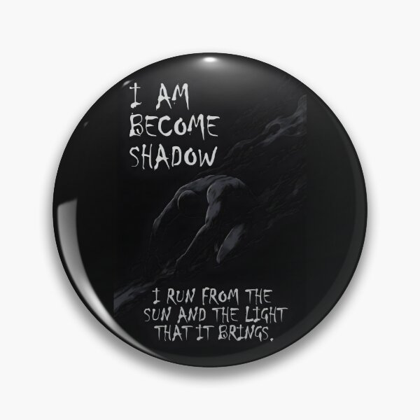 Item preview, I Am Become Shadow Melancholy Gothic Silhouette Art designed and sold by SplashTastic.