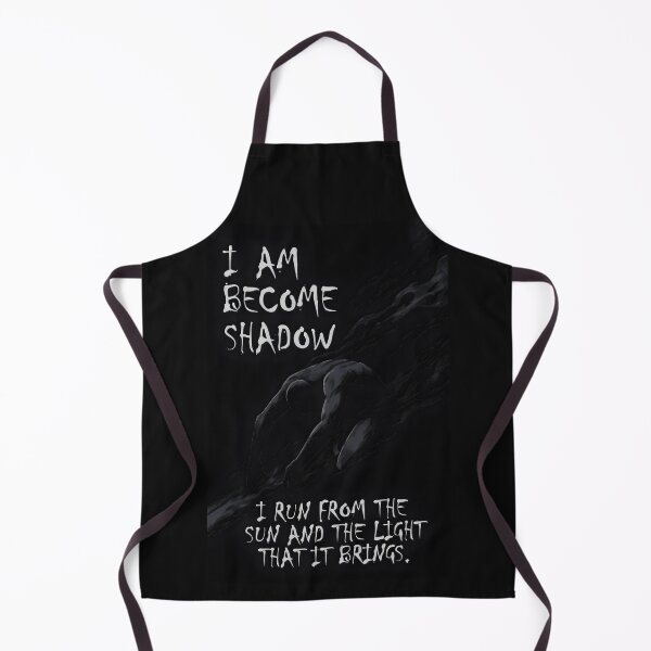 Item preview, I Am Become Shadow Melancholy Gothic Silhouette Art designed and sold by SplashTastic.