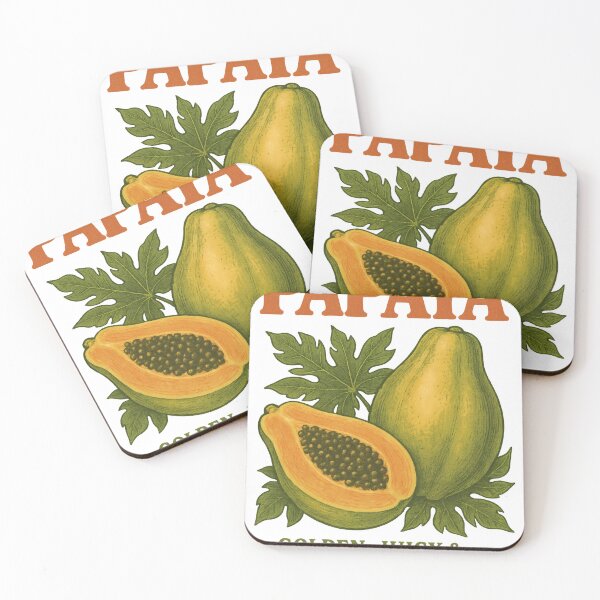 Item preview, Papaya Golden Juiciness | Tropical Delight Essence | Sun-Ripened Exotic Fruit Inspired Aesthetic Design designed and sold by PaintedPixels01.