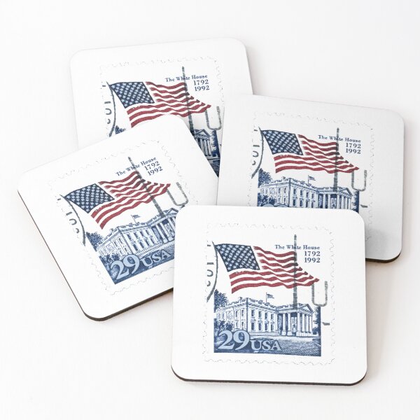 Item preview, American USA 29c White House Vintage Postage Stamp designed and sold by red-amber65.