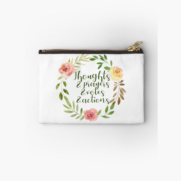 Item preview, Thoughts and Prayers and Votes and Action Political Resist designed and sold by Epic Love Designs.