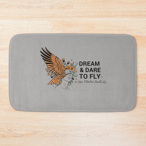 Item preview, Dream & Dare to Fly – Inspirational Eagle Quote designed and sold by KTCreatives.