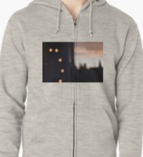 Blur Zipped Hoodie