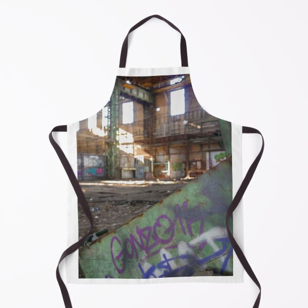 Item preview, Industrial Lighting - Abandoned Hangar & Graffiti designed and sold by MagaliRuffato.