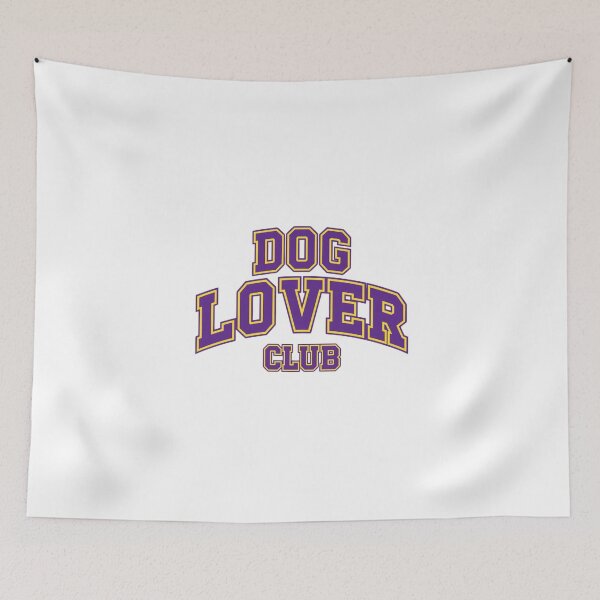 Item preview, DOG LOVER CLUB (Purple & Gold) designed and sold by shibuya_westin.