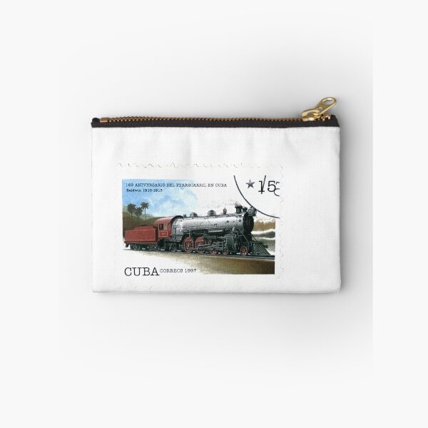 Item preview, Cuba Correos 1910-13 Train Railway Postage Stamp designed and sold by red-amber65.