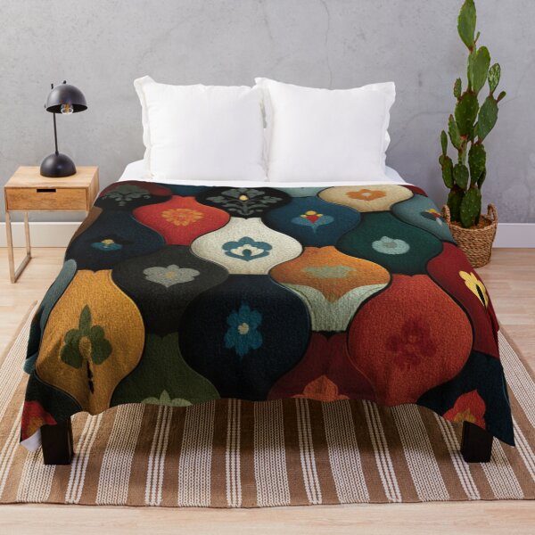 Item preview, Textured Colorful Moroccan Folk Art Pattern designed and sold by DGtaLrtcom.