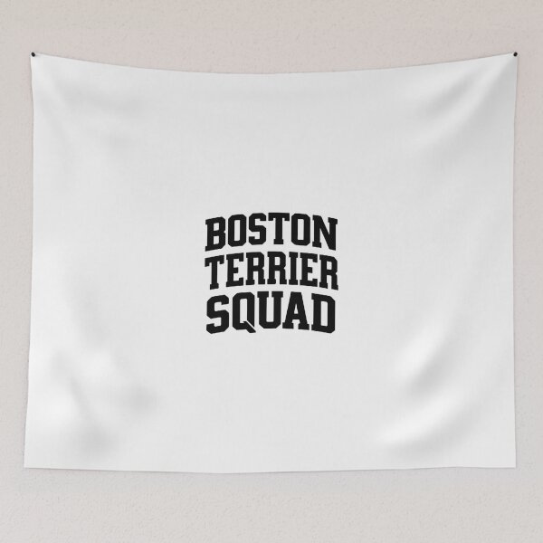 Item preview, BOSTON TERRIER SQUAD (Black Monotone) designed and sold by shibuya_westin.