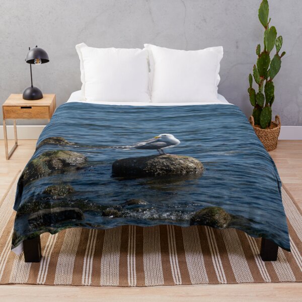 Item preview, Seagull on a Rock designed and sold by TinyDinoDesigns.