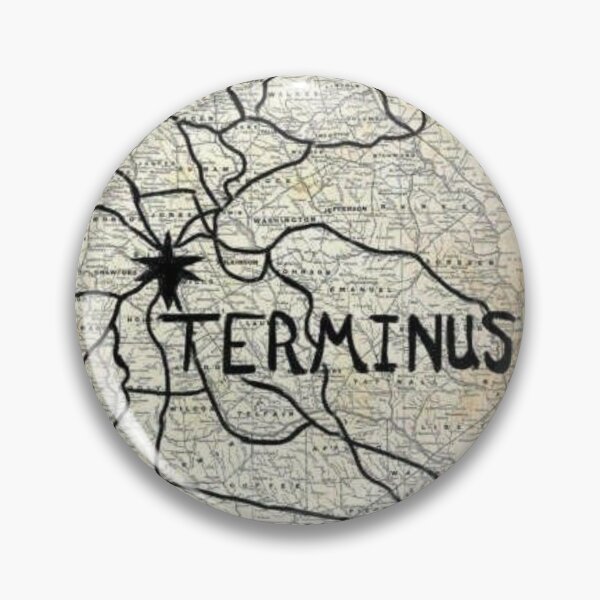 Item preview, The walking dead terminus map designed and sold by serenddy.